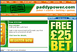 Paddy Power Free Bet